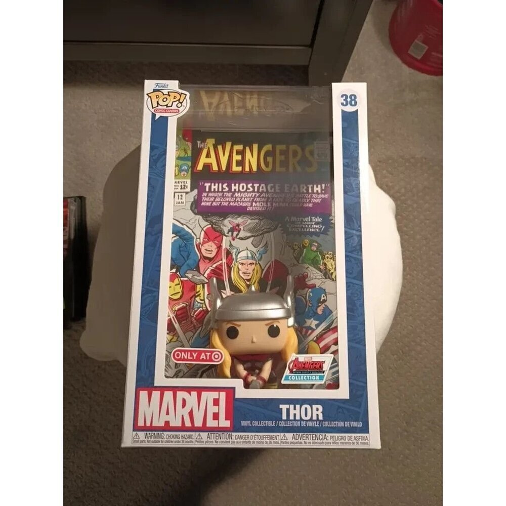 Funko Pop! Comic Covers Marvel Thor #38 Target Exclusive Damaged Box Avengers Co
